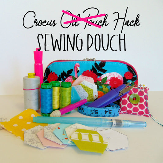 Learn how to turn the Crocus Oil Pouch into a Sewing Kit!