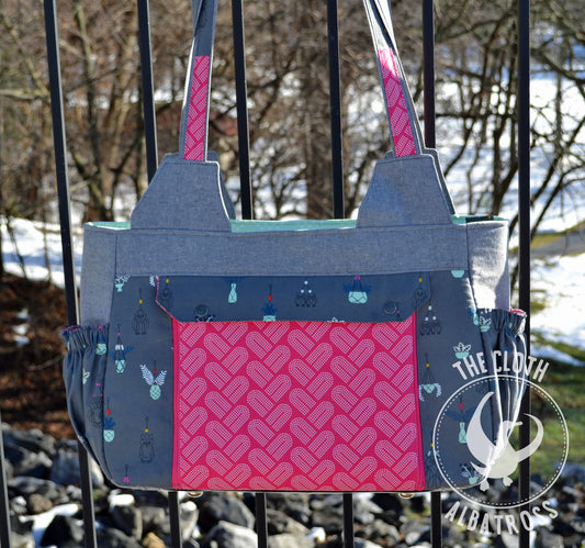 Foxglove Diaper Bag Changing Mat Add-On Tutorial