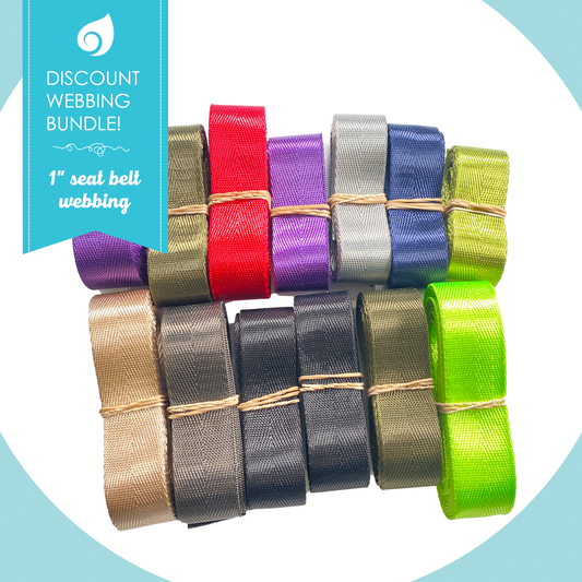 Discount Webbing Bundle - 1 inch bundle