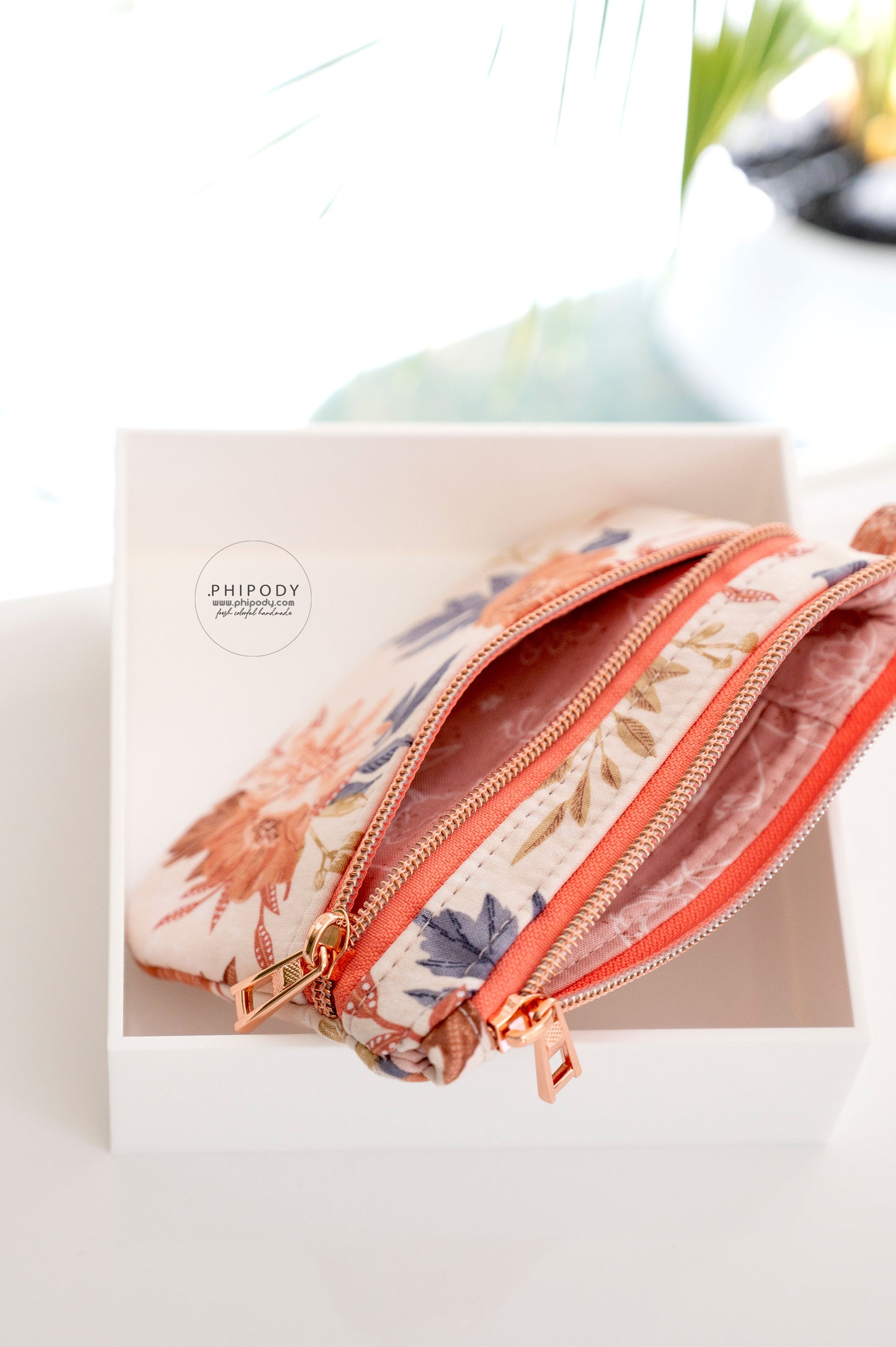 The Tulip Duo Pouch Wristlet - PDF Sewing Pattern