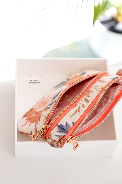 The Tulip Duo Pouch Wristlet - PDF Sewing Pattern