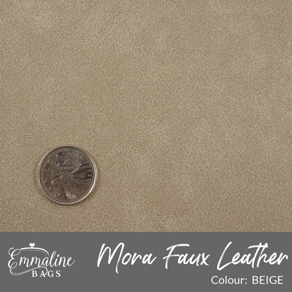 MORA Faux Leather - Beige