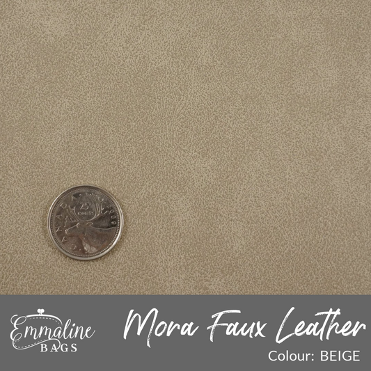MORA Faux Leather - Beige