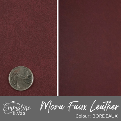 MORA Faux Leather - Bordeaux