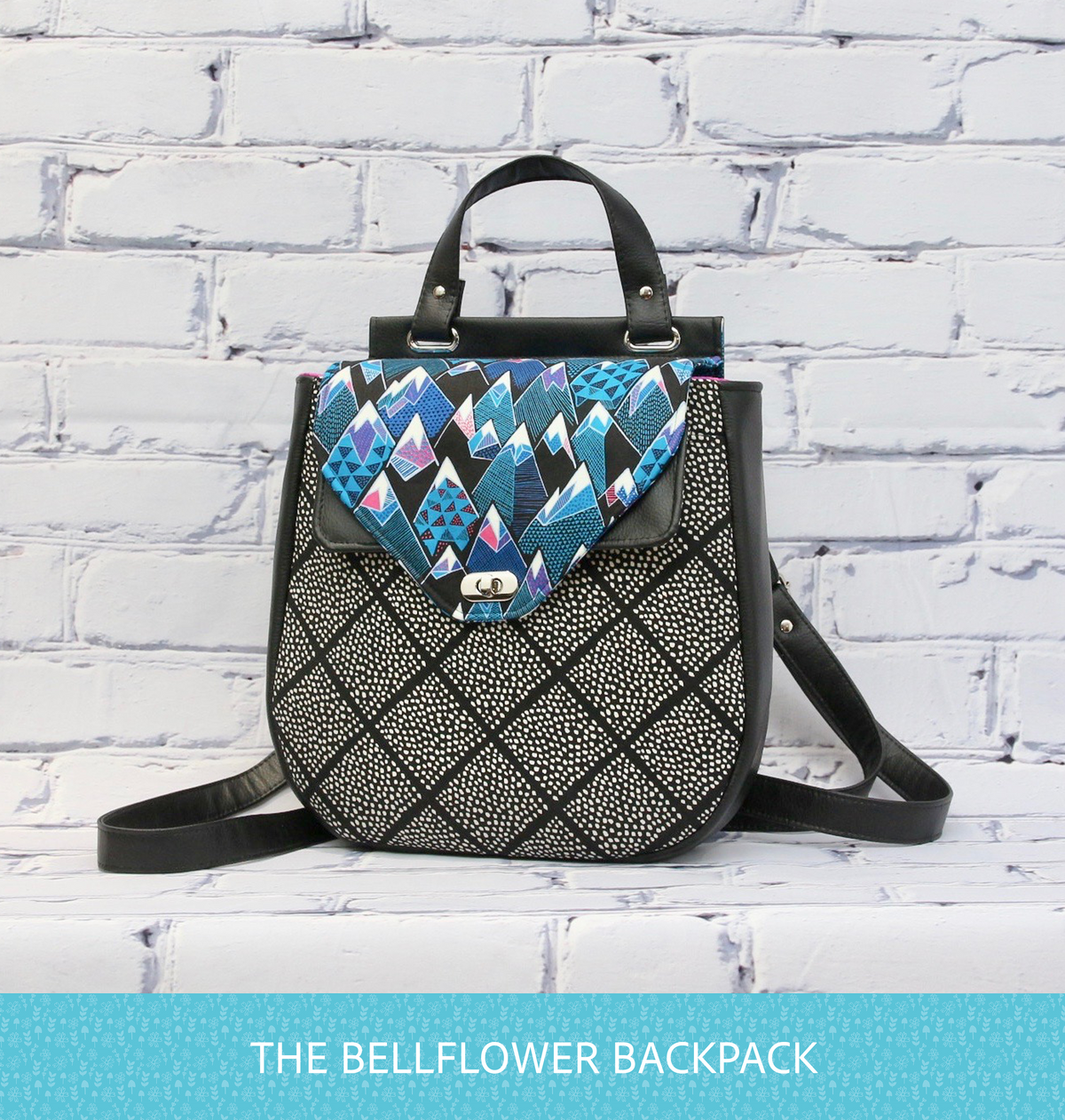 The Bellflower Backpack - PDF Sewing pattern – Blue Calla Patterns