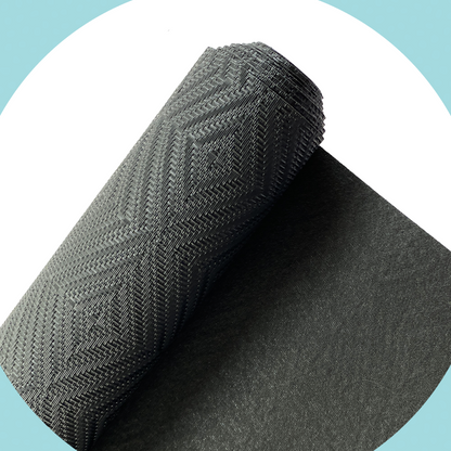 DIAMOND Faux Leather - Black