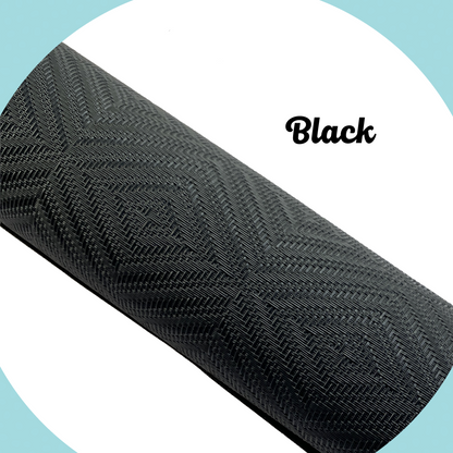 DIAMOND Faux Leather - Black