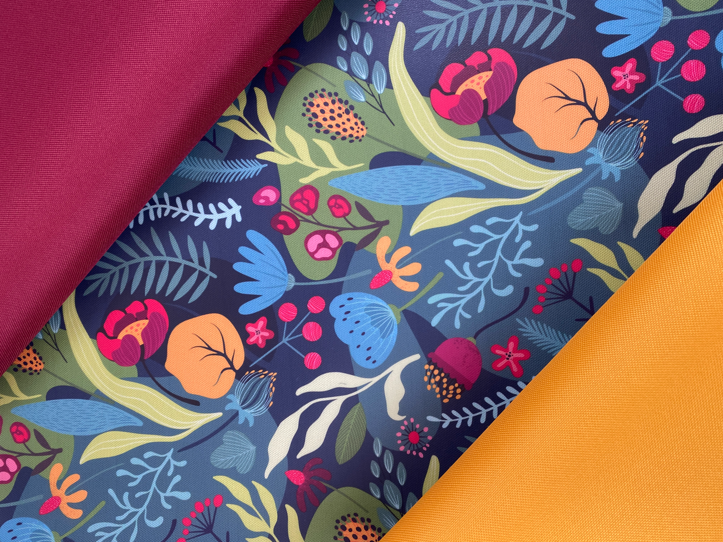 Printed Waterproof Canvas - Boho Floral