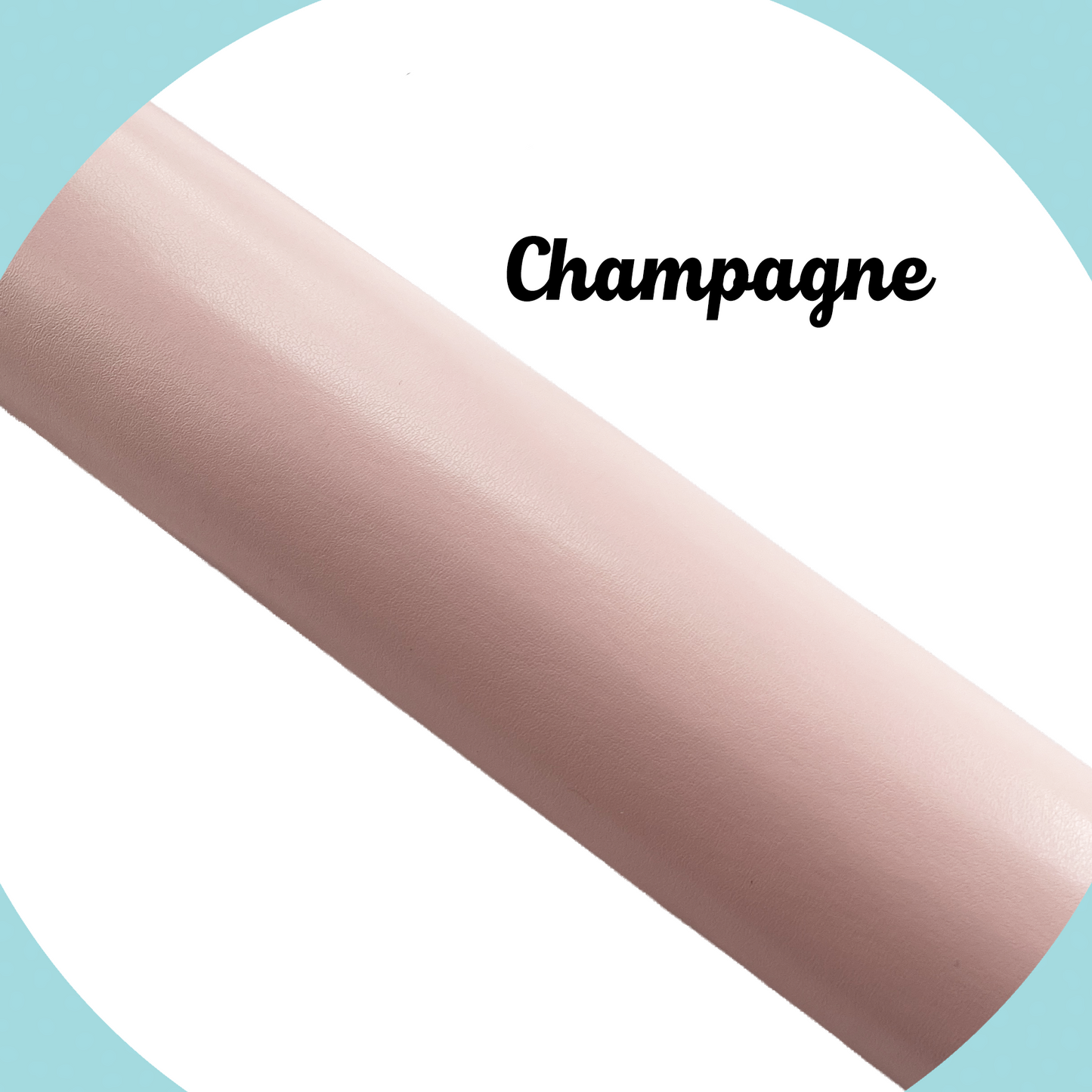 SOLID Faux Leather - Champagne