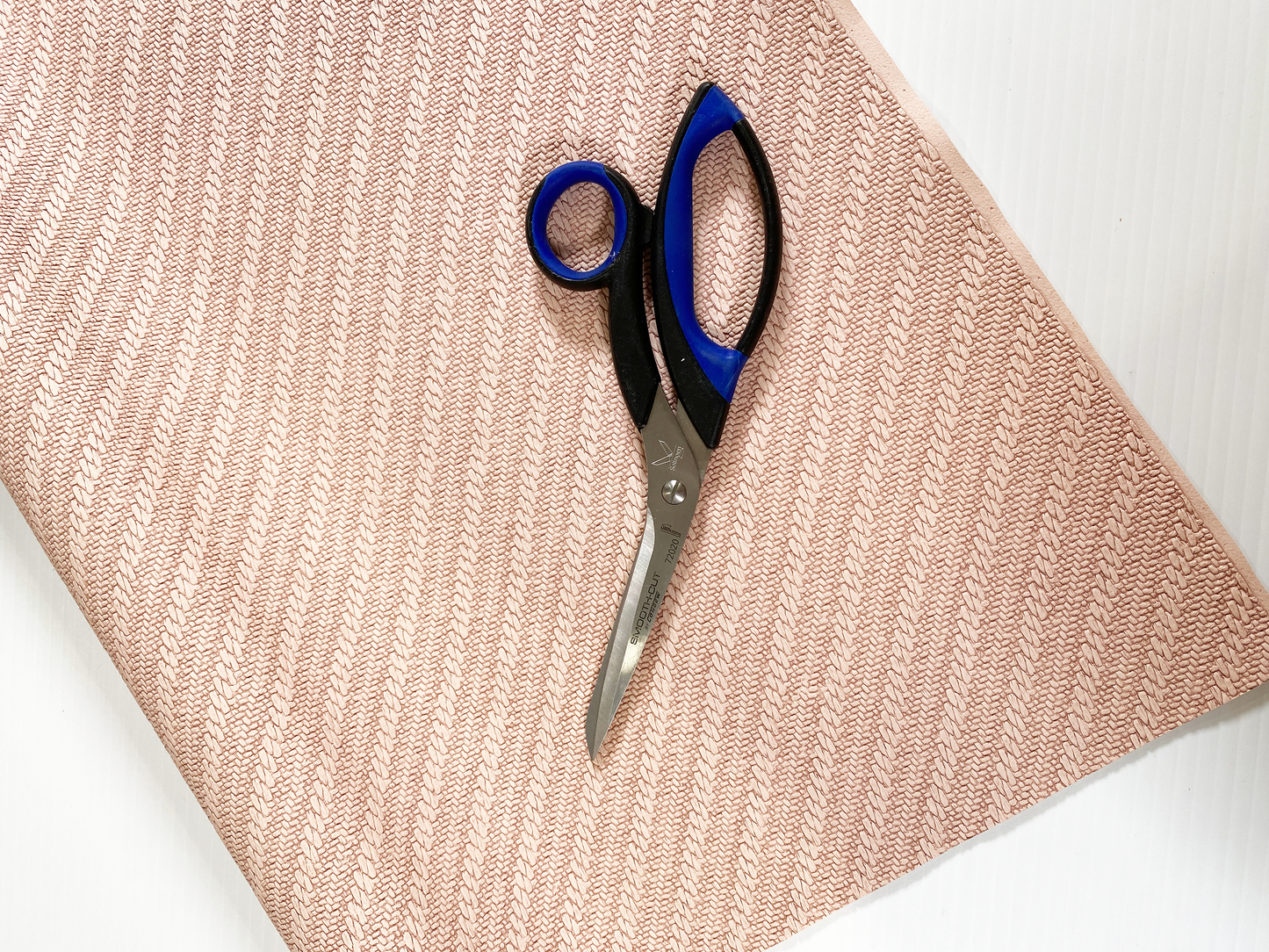 KNIT Faux Leather - Champagne