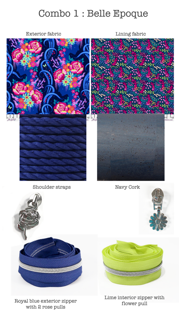 Bloom Box - Begonia Drawstring Backpack 2.0 Sewing Kit