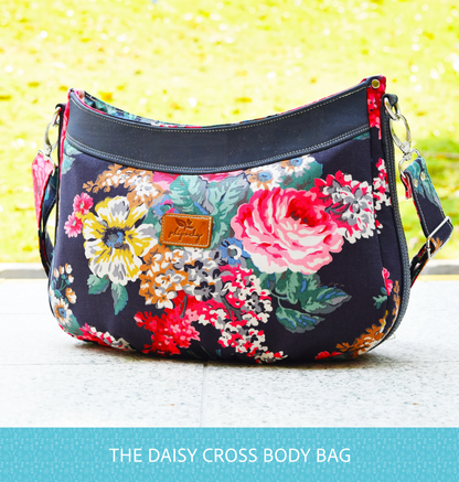 The Daisy Cross Body Bag - PDF Sewing pattern