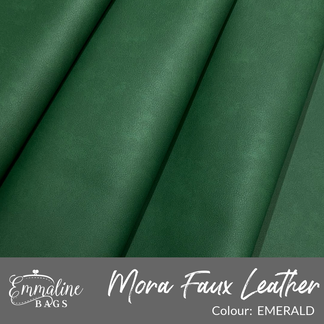 MORA Faux Leather - Emerald