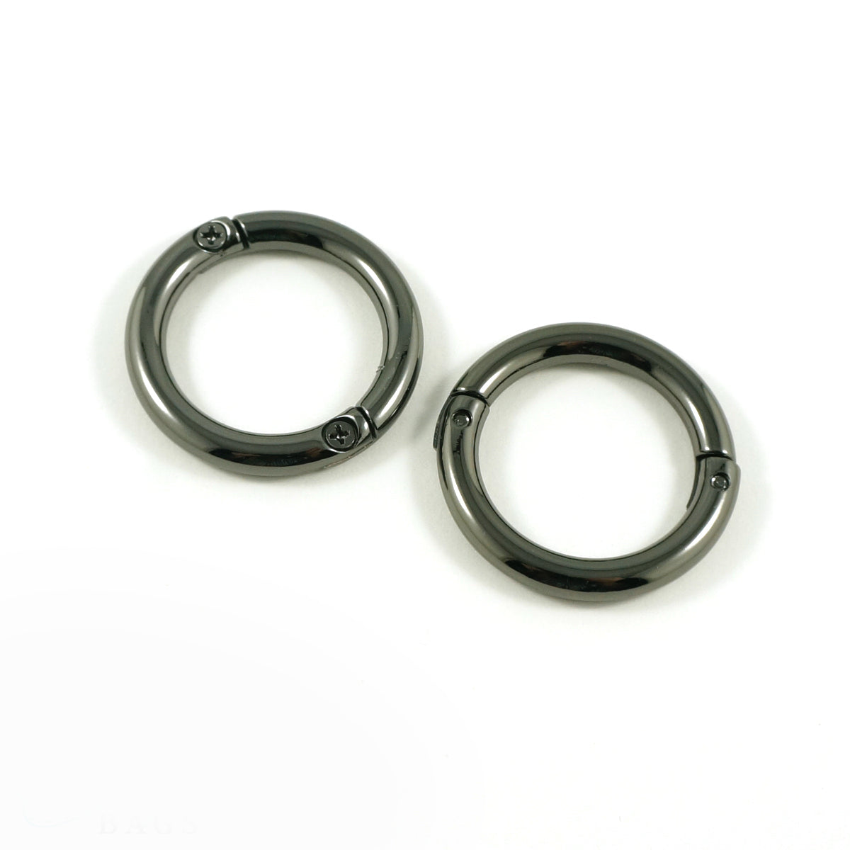 Gate Rings - 1" (25 mm) screw together - Available in 6 metal finishes