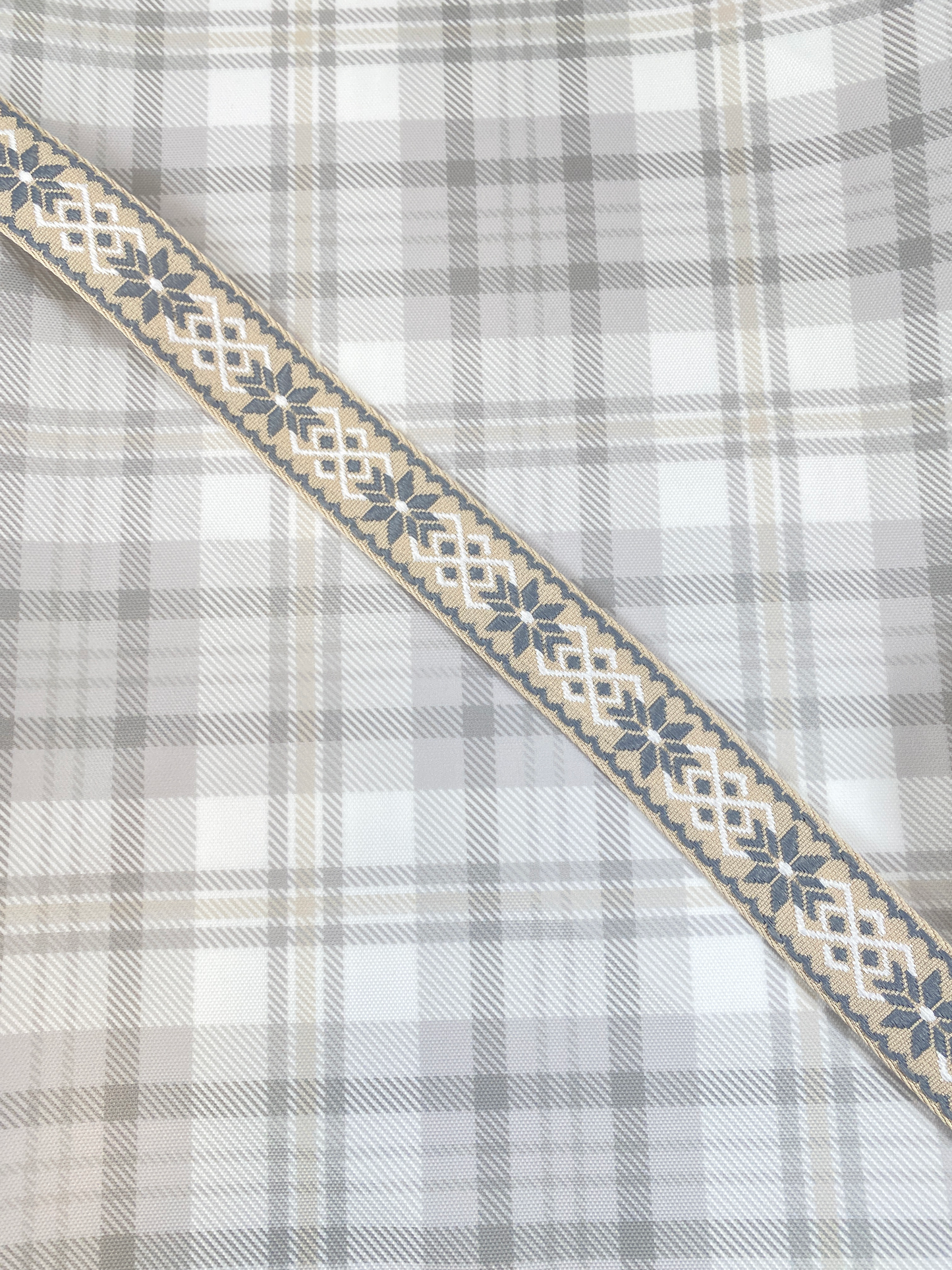 Printed Waterproof Canvas - Farmhouse Plaid