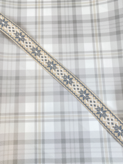 Printed Waterproof Canvas - Farmhouse Plaid