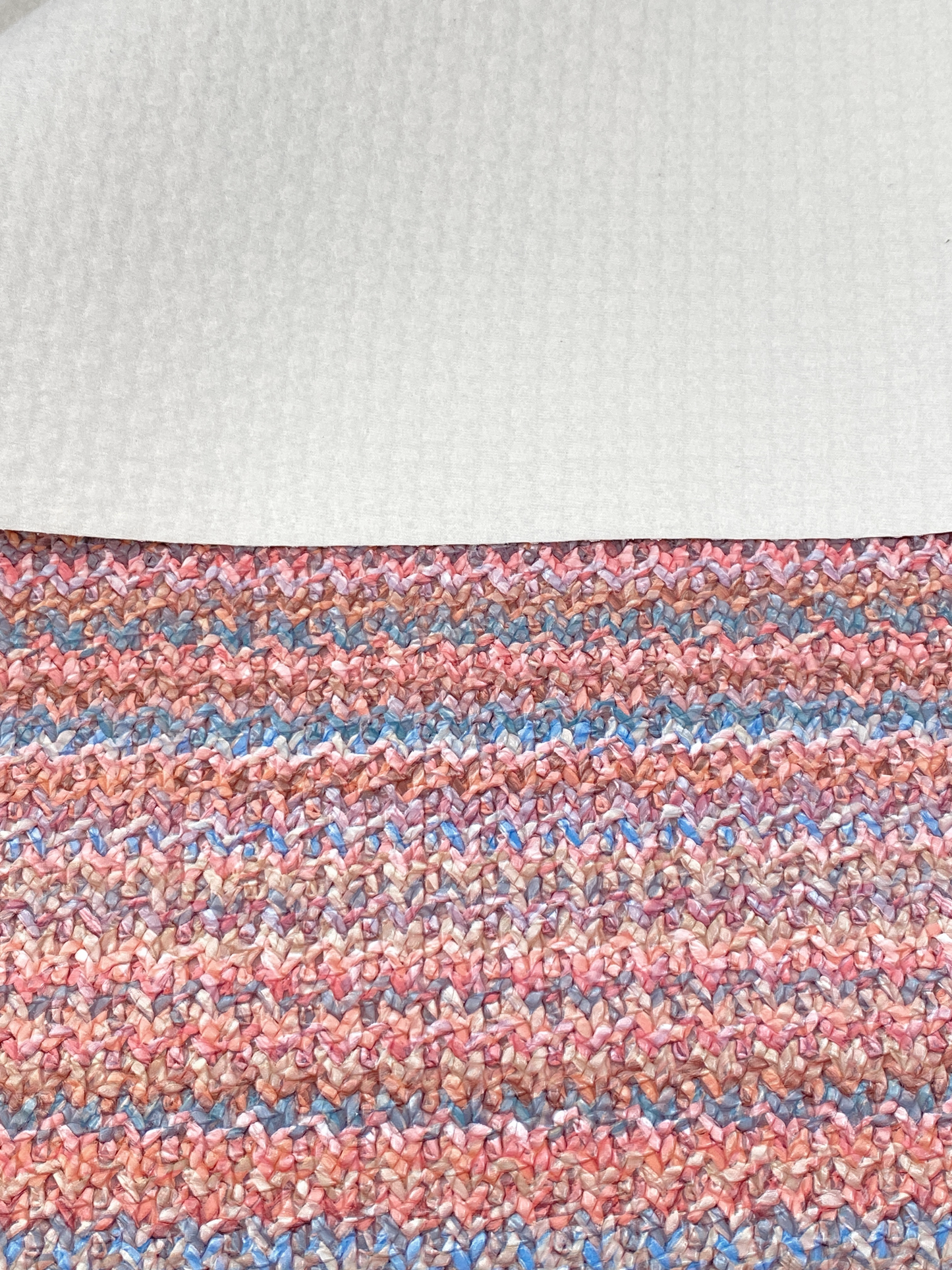 CROCHET Faux Leather - Frosted Cupcake