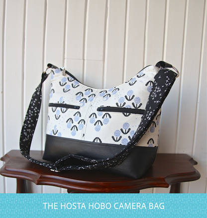 The Hosta Hobo Camera Bag - PDF Sewing Pattern