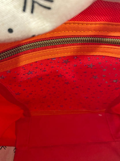 Knitting Project Tote (Small size) : Fall Rainbow