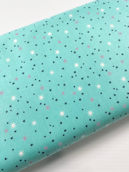 Unicorn Dreams - Stars in Turquoise