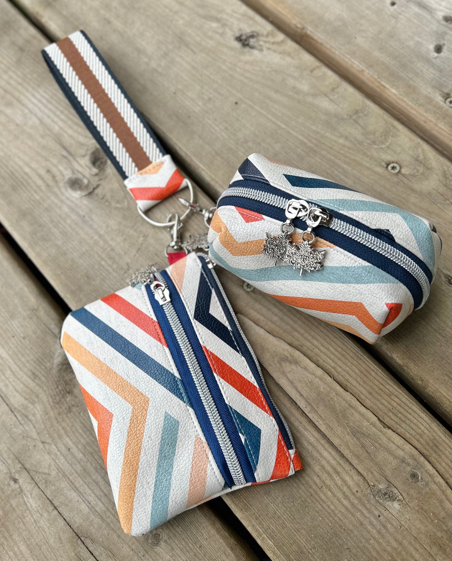 The Tulip Duo Pouch Wristlet - PDF Sewing Pattern