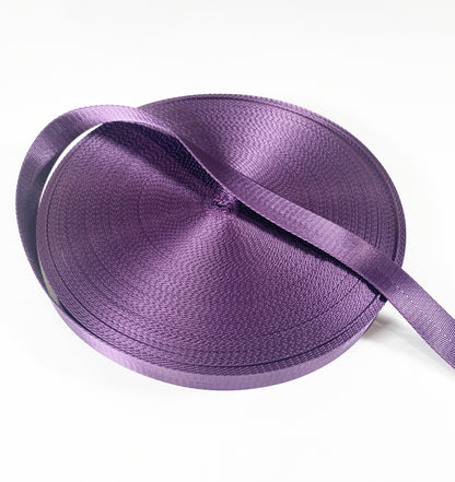 Seat Belt Webbing - Aubergine