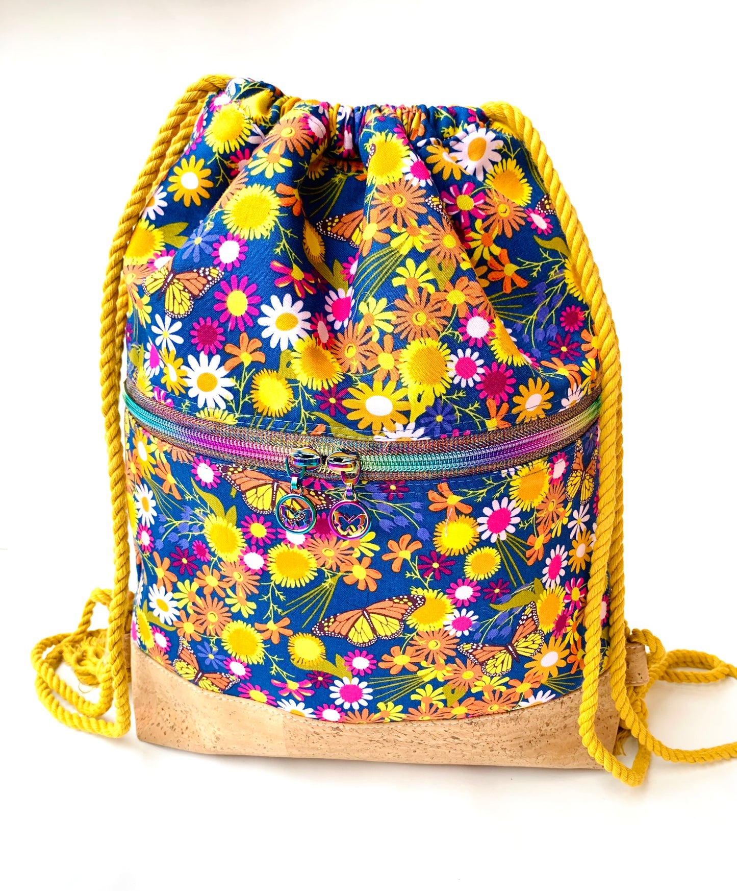 The Begonia Drawstring Backpack - PDF Sewing Pattern – Blue Calla Patterns