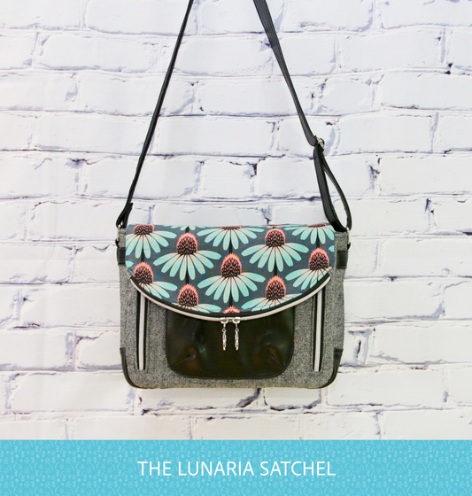 The Lunaria Satchel  - PDF sewing pattern