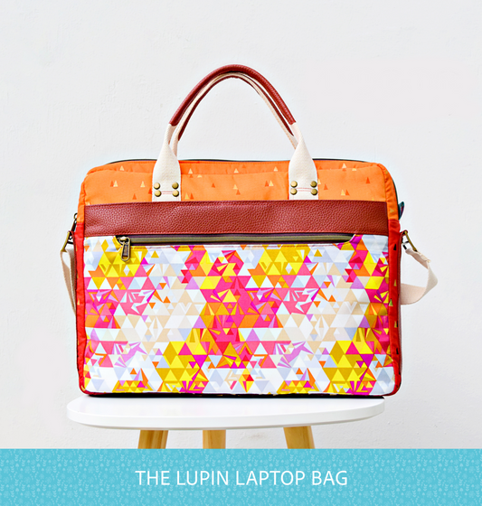 Lupin Laptop Bag - PDF sewing pattern