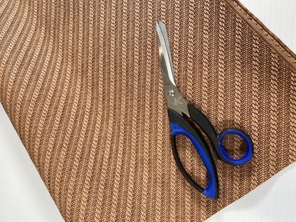 KNIT Faux Leather - Milk Chocolate