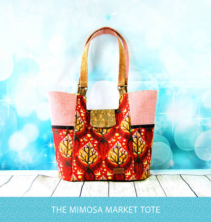 The Mimosa Market Tote - PDF Sewing Pattern