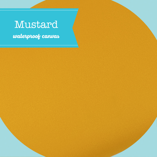 SOLID Waterproof Canvas - Mustard