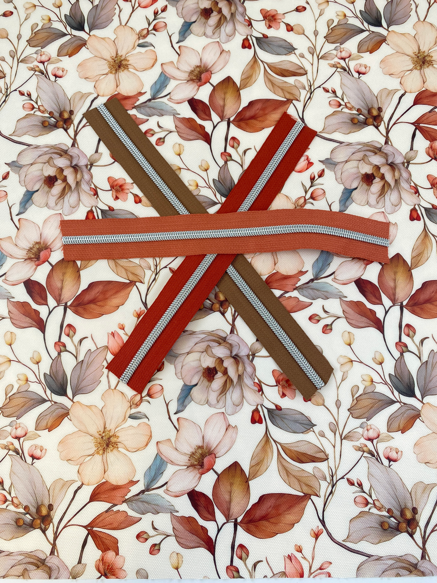 Printed Waterproof Canvas - Neutral Floral