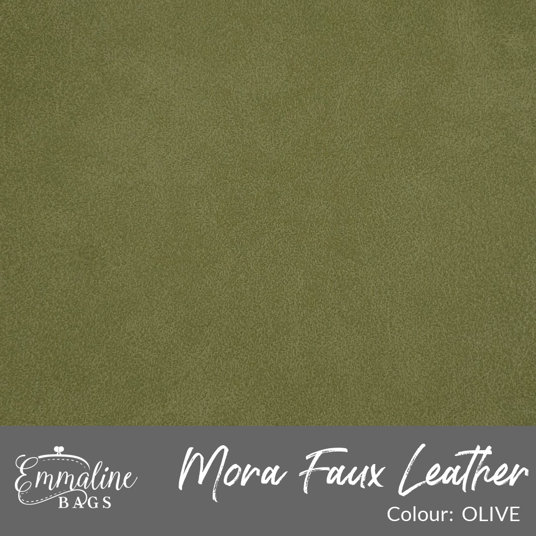 MORA Faux Leather - Olive