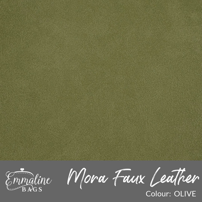 MORA Faux Leather - Olive