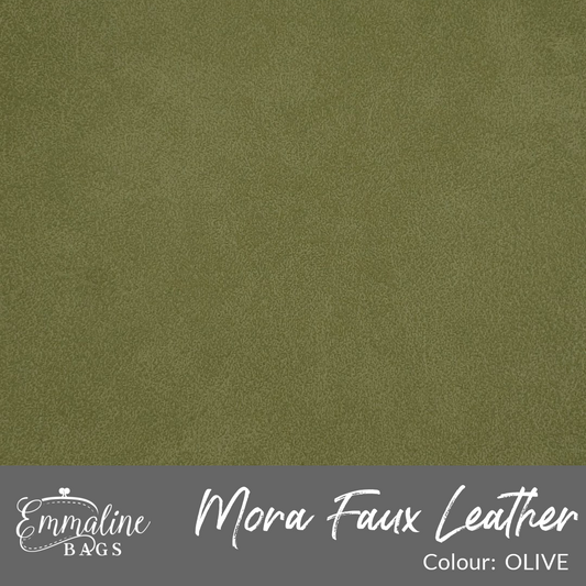 MORA Faux Leather - Olive