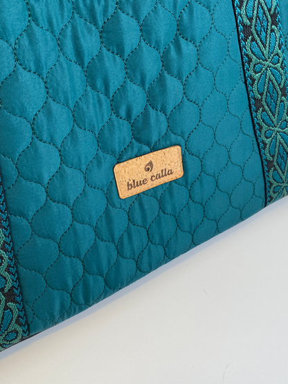 Oxbow Tote : Quilted Teal