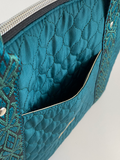 Oxbow Tote : Quilted Teal