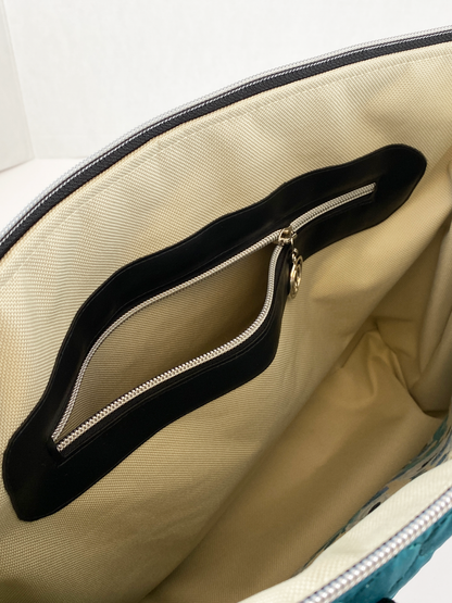 Oxbow Tote : Quilted Teal