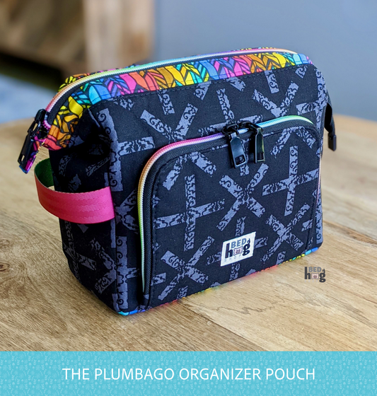 Plumbago Organizer Pouch - PDF Sewing Pattern