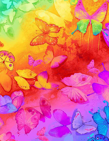 Untamed Beauty - Butterfly Rainbow