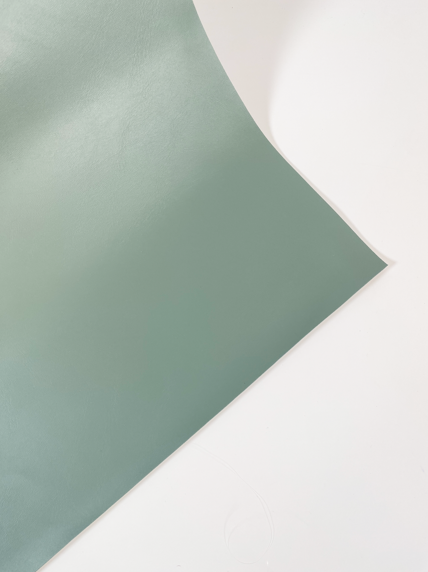 SOLID Faux Leather - Sage