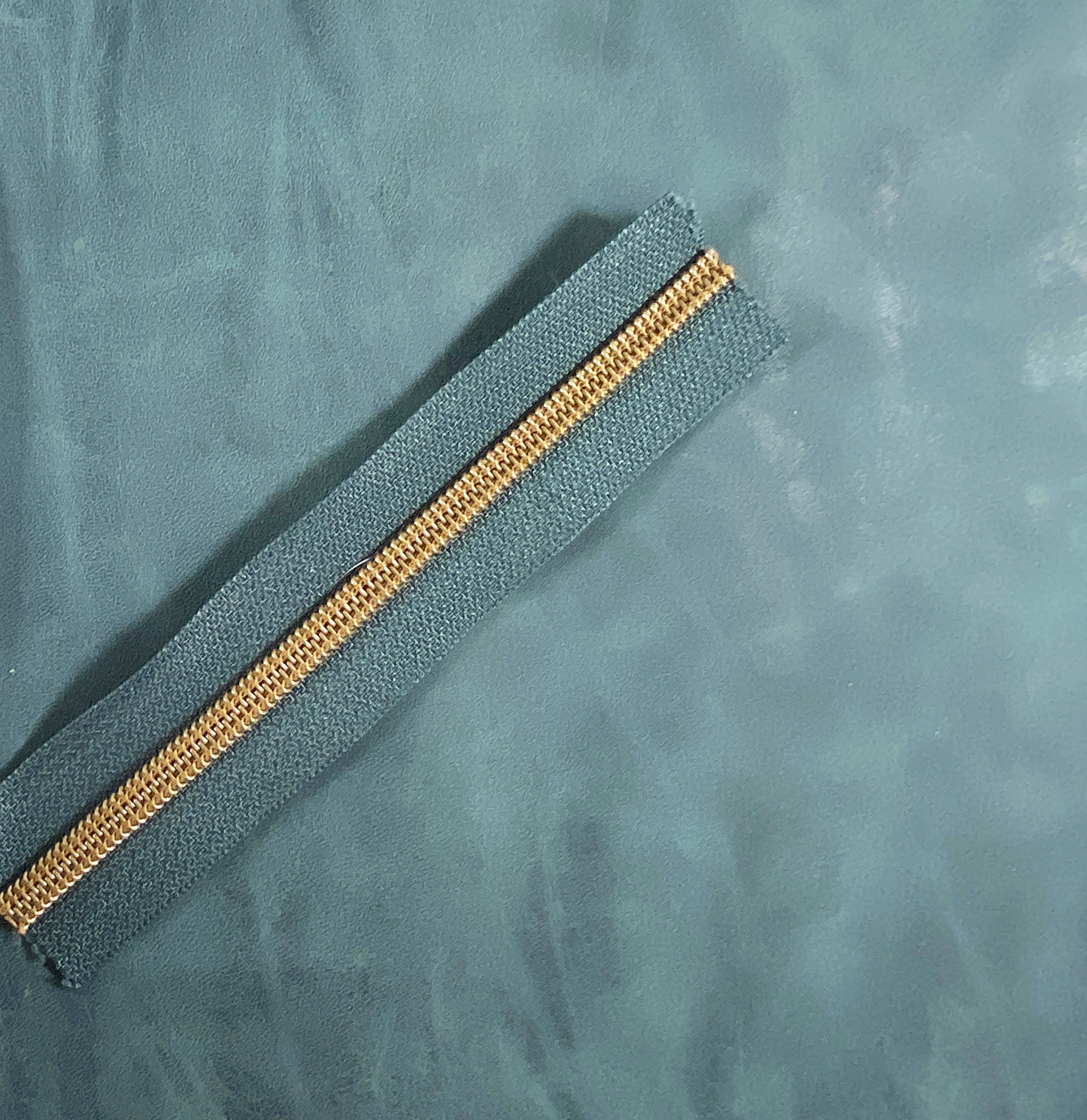DISTRESSED Faux Suede - Smokey Teal