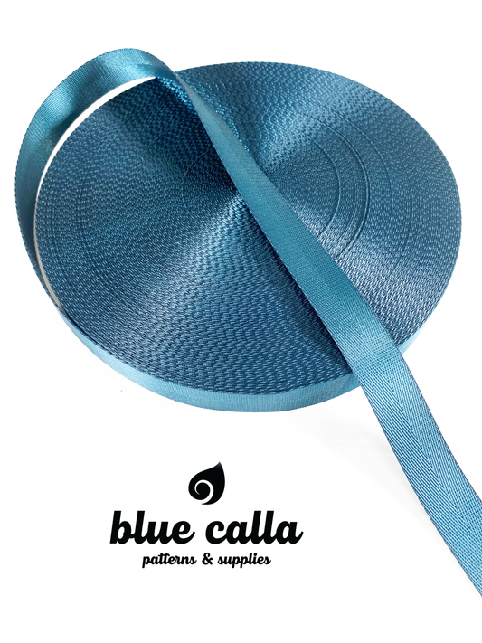 Seat Belt Webbing - Teal