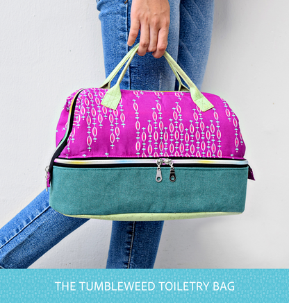 The Tumbleweed Toiletry Bag - PDF Sewing Pattern