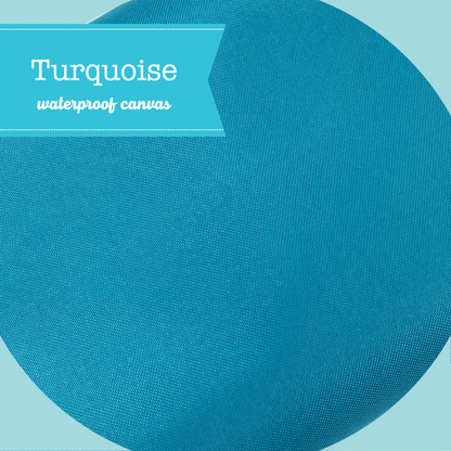 SOLID Waterproof Canvas - Turquoise