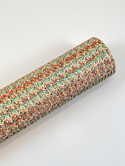 CROCHET Faux Leather - Tutti Frutti