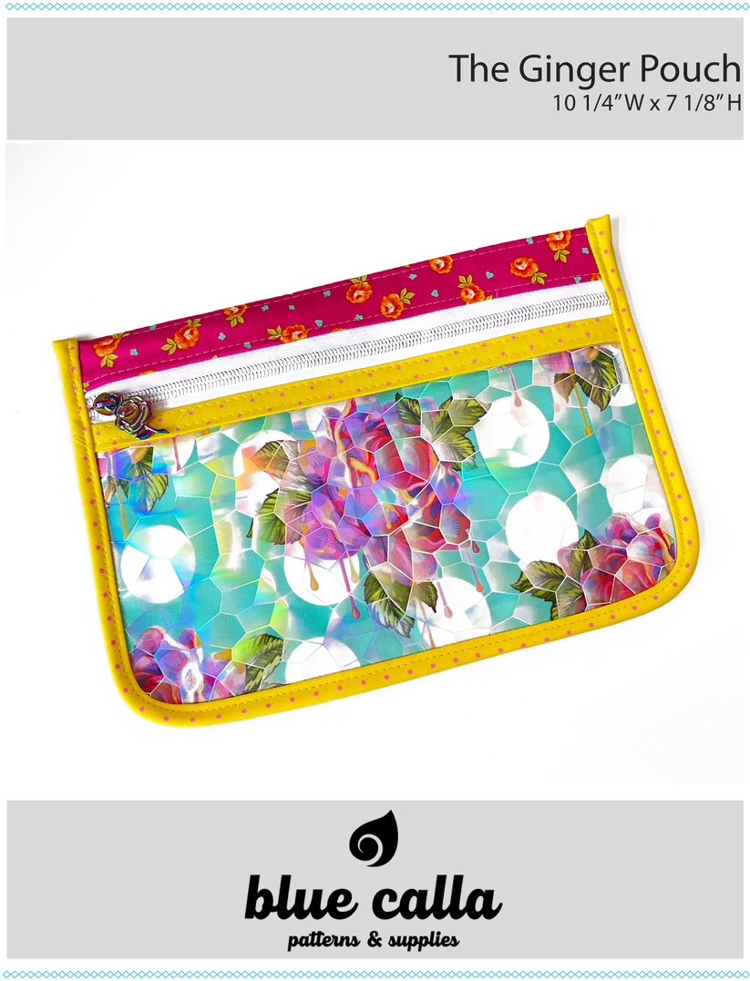 FREE The Ginger Pouch - PDF Sewing Pattern – Blue Calla Patterns