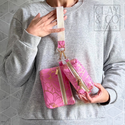 The Tulip Duo Pouch Wristlet - PDF Sewing Pattern