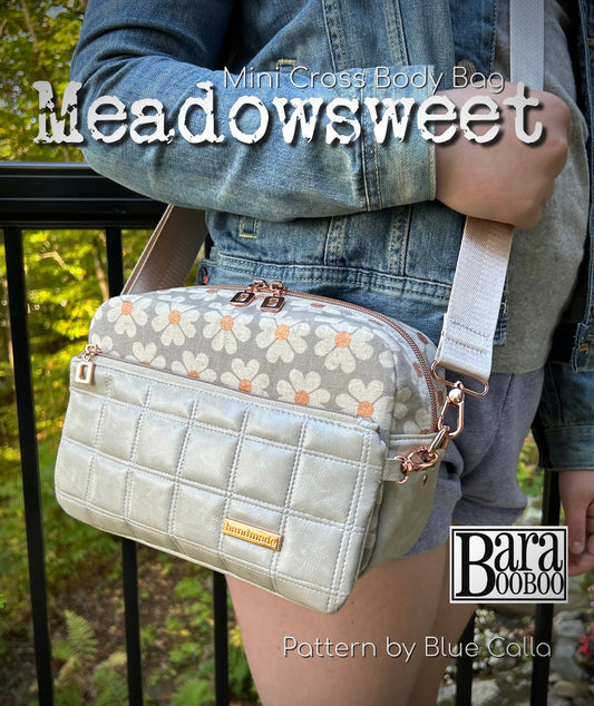 The Meadowsweet Mini Crossbody Bag - PDF Sewing Pattern